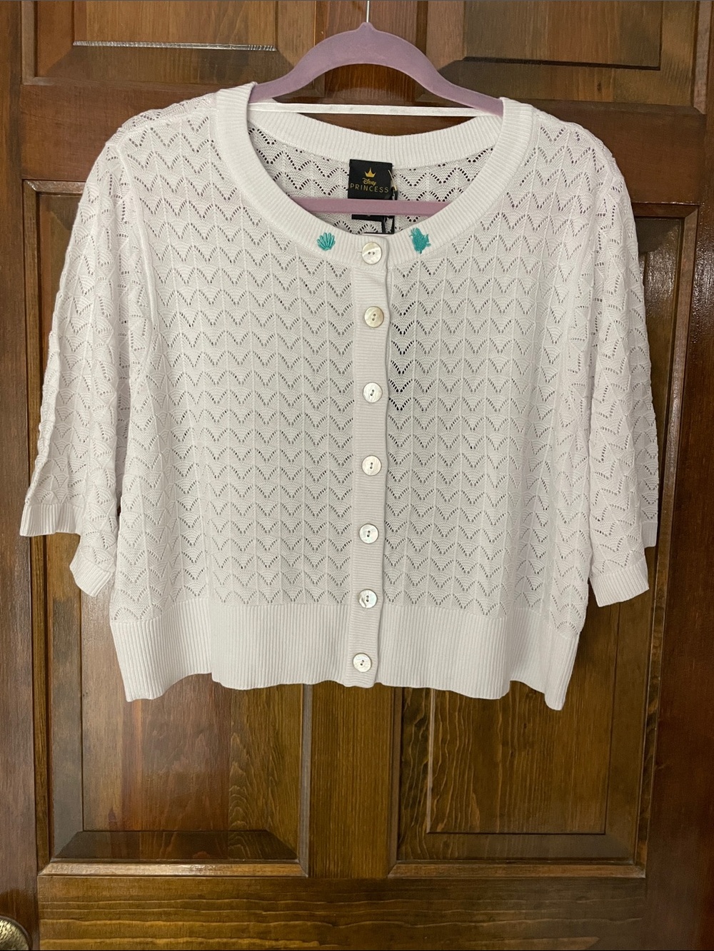 Torrid (Disney Princess) button-down sweater, light weight, 3X, NWT